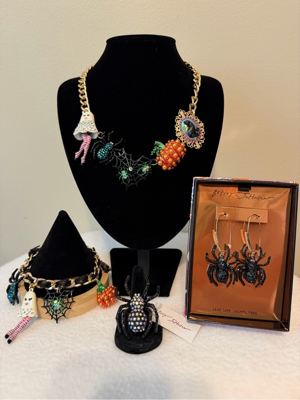 Betsey Johnson Halloween Jewelry Bundle!!